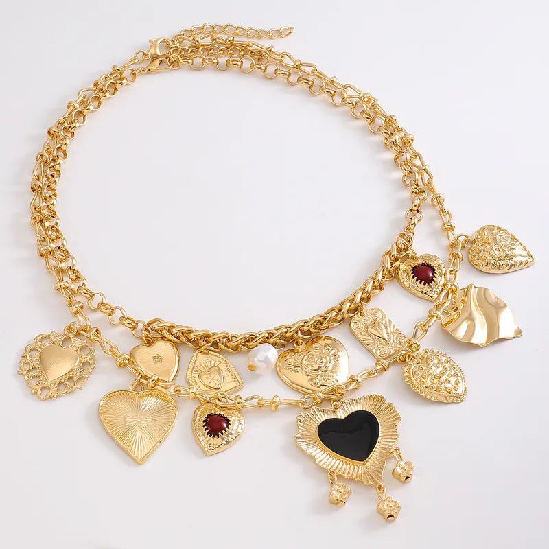 Victorian Romance Charm Layered Necklace