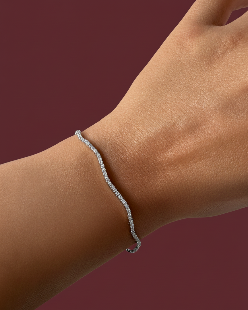 Soft Curve Chain Bracelet